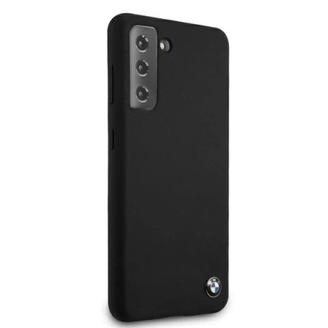 Etui BMW BMHCS21MSILBK Samsung Galaxy S21+ Plus G996 hardcase Silicone Signature