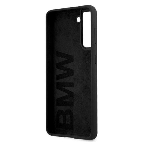 Etui BMW BMHCS21MSILBK Samsung Galaxy S21+ Plus G996 hardcase Silicone Signature