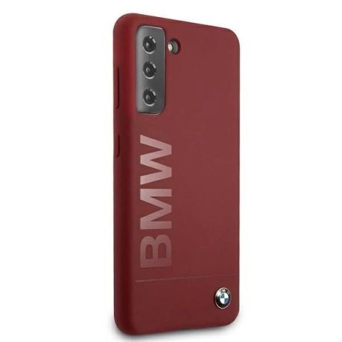 Etui BMW BMHCS21SSLBLRE do Samsung Galaxy S21 G991 hardcase Silicone Signature Logo