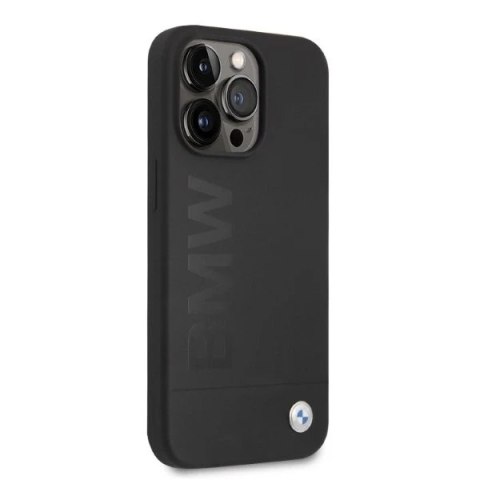 Etui BMW BMHMP13LSLBLBK iPhone 13 Pro / 13 6,1" hardcase Silicone Signature Logo Magsafe