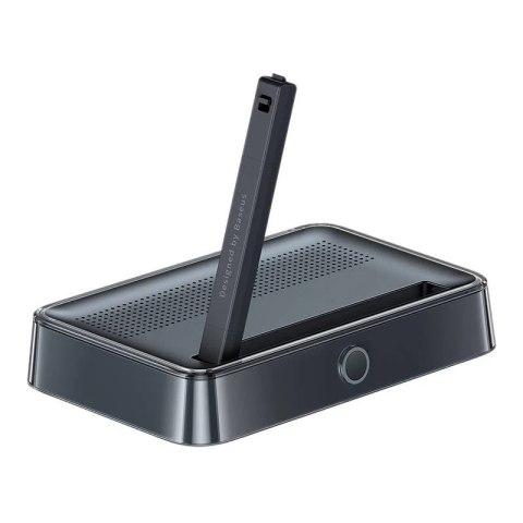 Adapter do bezprzewodowego przesyłania obrazu Baseus, HDMI, USB-C, 4K (szary)