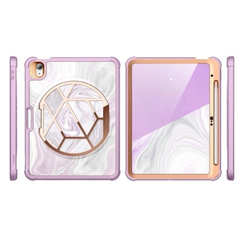 Etui Supcase Cosmo do Apple iPad 10.9 2022 Marble Purple