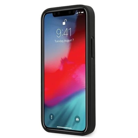 Etui na telefon Ferrari iPhone 12 mini 5,4" czerwony/red hardcase On Track Perforated