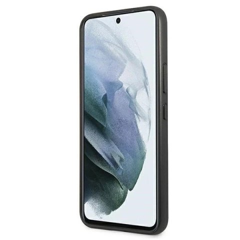 Tui na telefon Ferrari Hardcase do Samsung Galaxy S22 czarny/black hardcase On Track Carbon Stripe