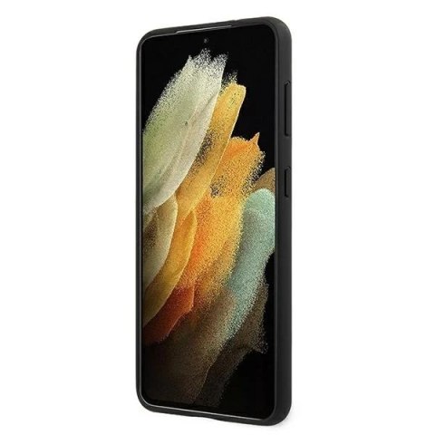 Etui na telefon Ferrari Hardcase do Samsung Galaxy S21 czarny/black hardcase Off Track Quilted