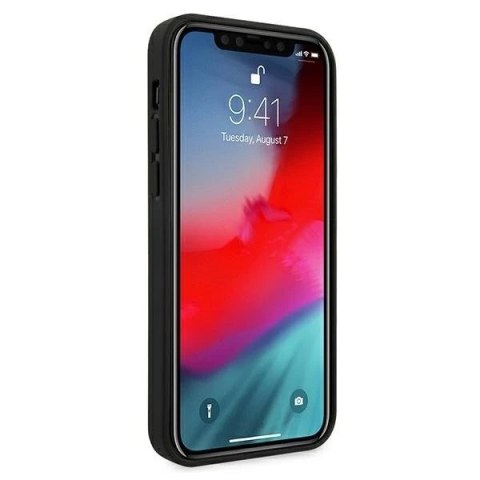 Etui na telefon Ferrari iPhone 12 Pro Max 6,7" czarny/black hardcase Off Track Quilted