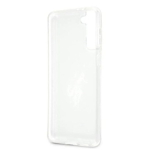 Etui na telefon US Polo Shiny Big Logo do Samsung Galaxy S21 czarny/black