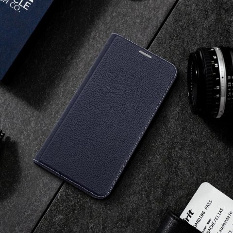 Dux Ducis Skin X2 etui do Samsung Galaxy A54 5G pokrowiec z klapką portfel podstawka niebieskie