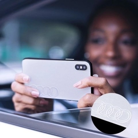 Etui AUDI Leather Case do iPhone 8/7/SE 2020 / SE 2022 AU-TPUPCIP8-TT/D1-WE