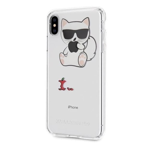 Etui Karl Lagerfeld KLHCI65CFA do iPhone Xs Max hardcase Choupette Fun