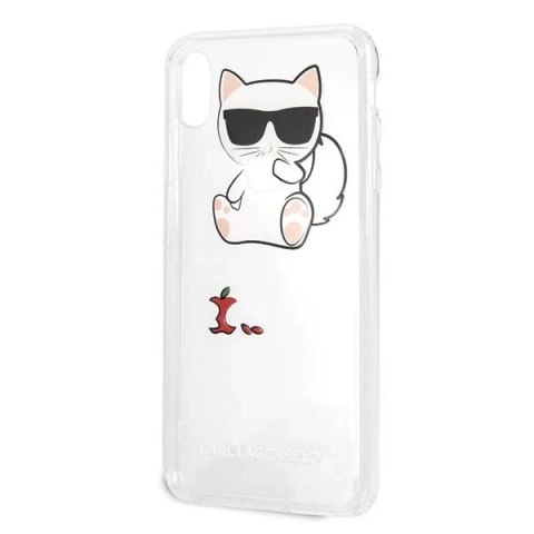 Etui Karl Lagerfeld KLHCI65CFA do iPhone Xs Max hardcase Choupette Fun