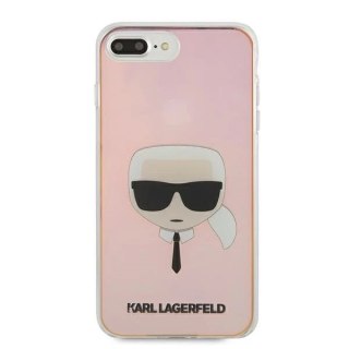 Etui Karl Lagerfeld KLHCI8LPCKHML do iPhone 7/8 Plus multicolor hardcase Iridescent Karl`s Head