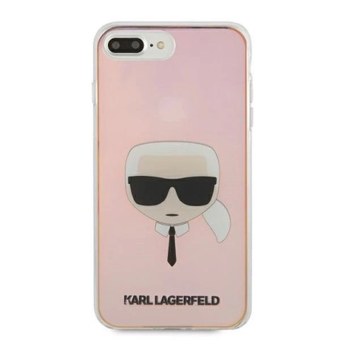 Etui Karl Lagerfeld KLHCI8LPCKHML do iPhone 7/8 Plus multicolor hardcase Iridescent Karl`s Head