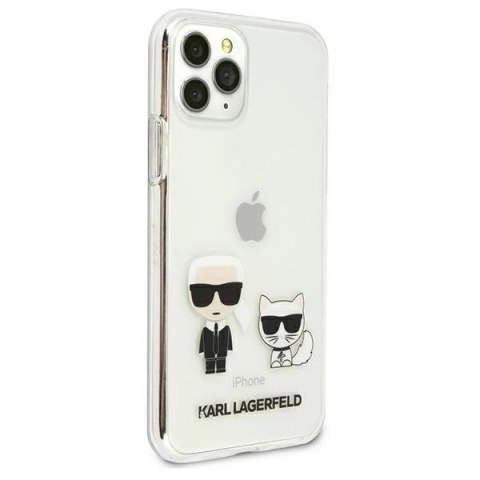 Etui Karl Lagerfeld KLHCN58CKTR do iPhone 11 Pro hardcase Karl & Choupette