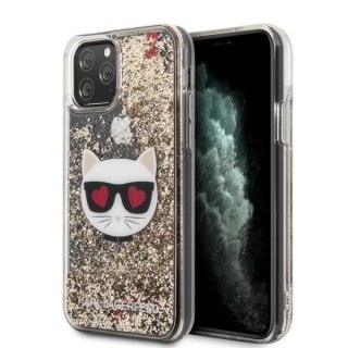 Etui Karl Lagerfeld KLHCN58LCGLGO do iPhone 11 Pro hardcase Glitter Choupette