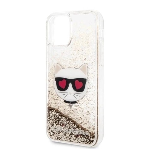 Etui Karl Lagerfeld KLHCN58LCGLGO do iPhone 11 Pro hardcase Glitter Choupette