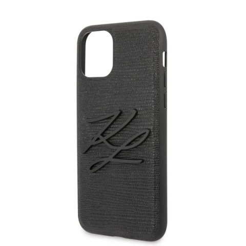 Etui Karl Lagerfeld KLHCN58TJKBK do iPhone 11 Pro hardcase czarny/black Lizard