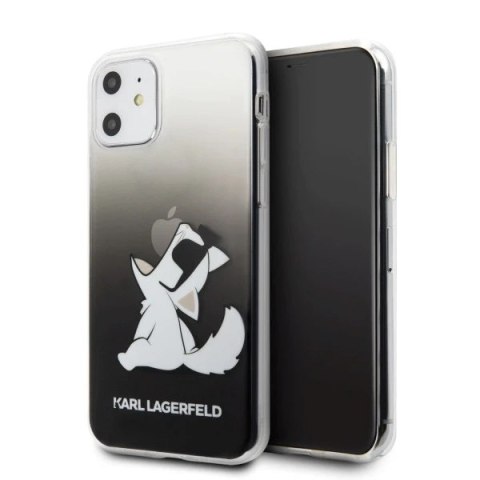 Etui Karl Lagerfeld KLHCN61CFNRCBK do iPhone 11 6,1" / Xr hardcase Choupette Fun