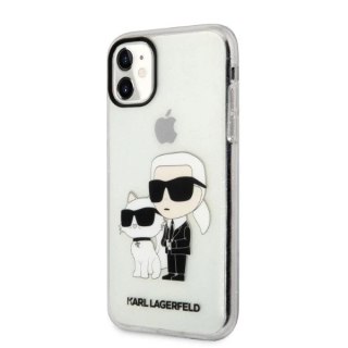 Etui Karl Lagerfeld KLHCN61HNKCTGT do iPhone 11 / Xr 6,1" hardcase Gliter Karl&Choupette