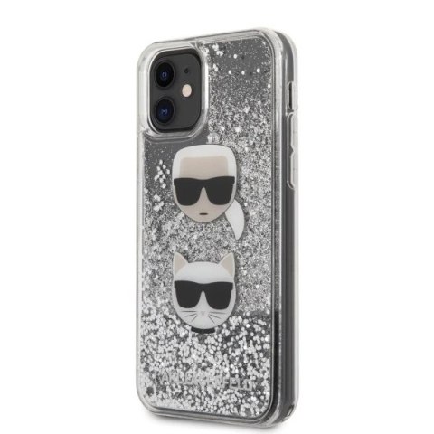 Etui Karl Lagerfeld KLHCN61KCGLSL do iPhone 11 6,1" / Xr hardcase Glitter Karl&Choupette