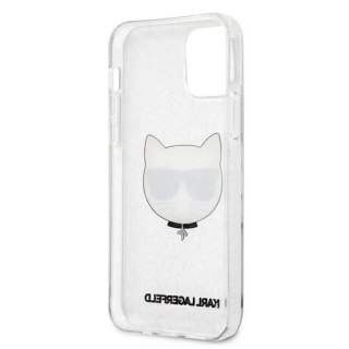 Etui Karl Lagerfeld KLHCP12MCHTUGLS do iPhone 12/12 Pro 6,1" hardcase Glitter Choupette