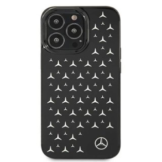 Etui Mercedes MEHCP13XESPBK do iPhone 13 Pro Max 6,7" hardcase Silver Stars Pattern