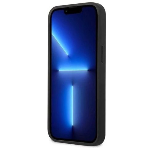 Etui Mercedes MEHCP13SPSQBK do iPhone 13 mini 5,4" hardcase Leather Stars Pattern