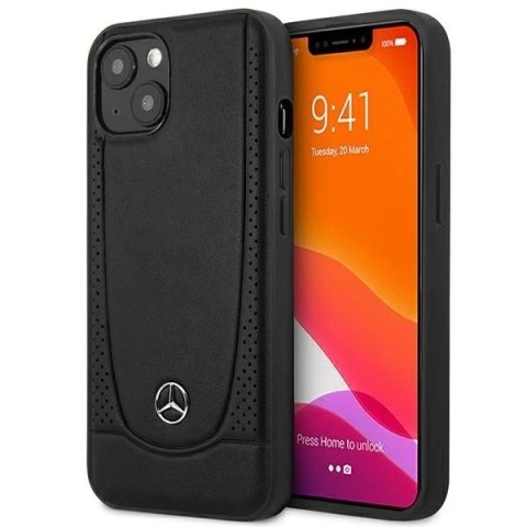 Etui Mercedes MEHCP14SARMBK do Apple iPhone 14 6,1" hardcase Leather Urban