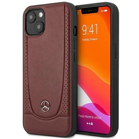 Etui Mercedes MEHCP14SARMRE do Apple iPhone 14 6,1" hardcase Leather Urban Bengale