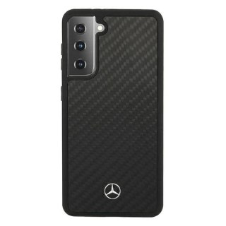 Etui Mercedes MEHCS21MRCABK o Samsung Galaxy S21+ Plus G996 carbon hardcase Dynamic Line