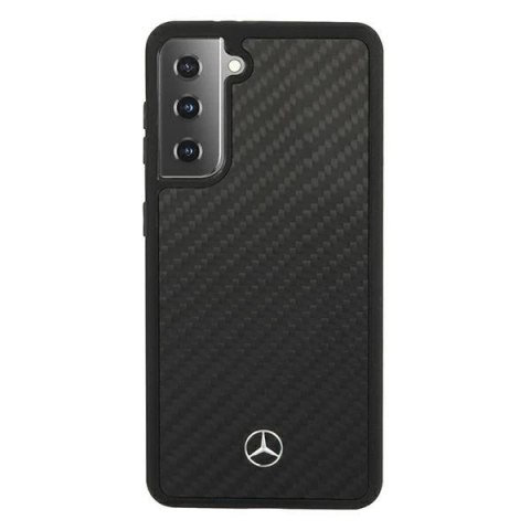 Etui Mercedes MEHCS21MRCABK o Samsung Galaxy S21+ Plus G996 carbon hardcase Dynamic Line