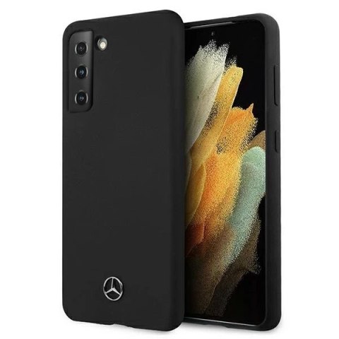 Etui Mercedes MEHCS21MSILBK do Samsung Galaxy S21+ G996 hardcase Silicone Line