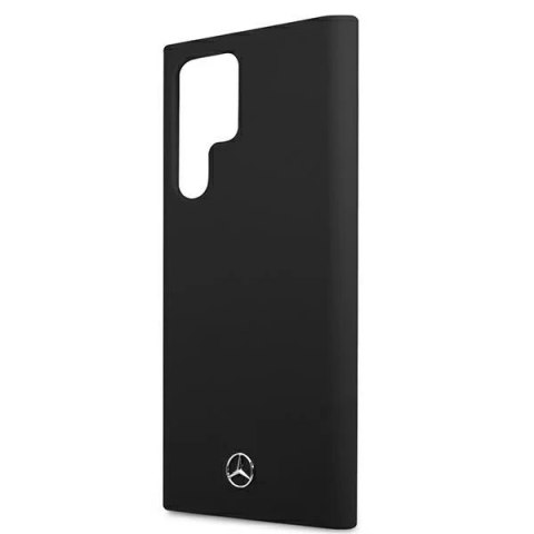 Etui Mercedes MEHCS22LSILBK do Samsung Galaxy S22 Ultra S908 hardcase Silicone