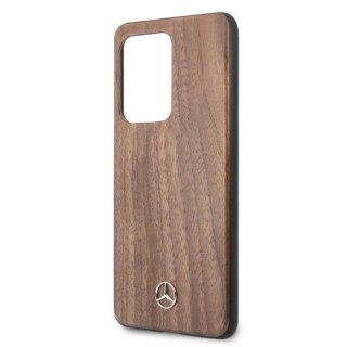 Etui Mercedes MEHCS69VWOLB do Samsung Galaxy S20 Ultra G988 hard case Wood Line Walnut