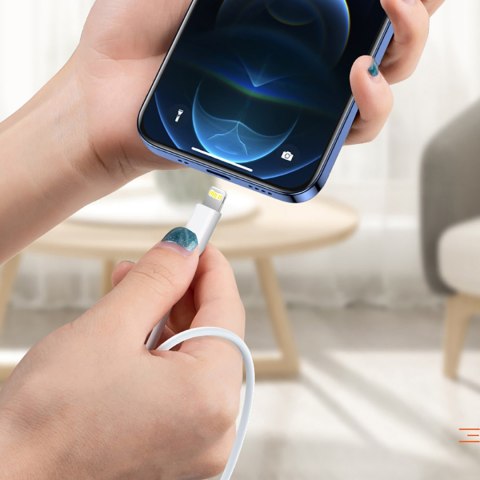 Kabel USB-C do Lightning do Apple iPhone iPad iPod 20W 2m BOX Biały