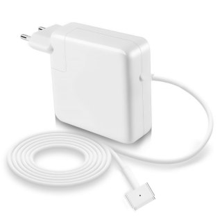 Ładowarka zasilacz do Apple MacBook Air Pro MagSafe 2 T-type 85W Alogy Charger Biała