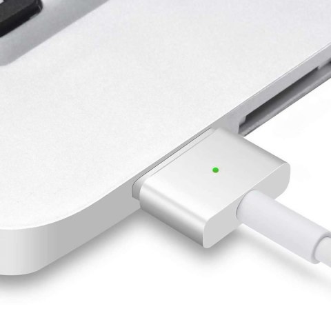 Ładowarka zasilacz do Apple MacBook Air Pro MagSafe 2 T-type 85W Alogy Charger Biała