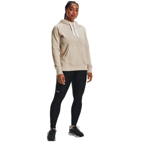 Bluza damska Under Armour Rival Fleece HB Hoodie beżowa 1356317 783