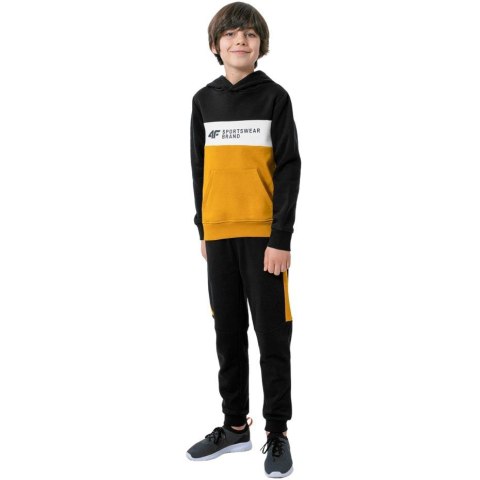 Bluza dla chłopca 4F żółty HJZ22 JBLM003 71S Bluza dla chłopca 4F żółty HJZ22 JBLM003 71S
