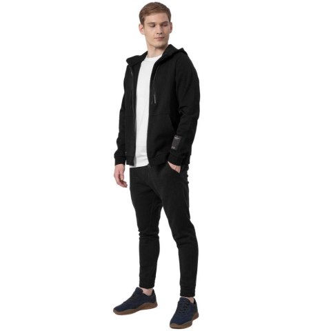 Bluza męska 4F głęboka czerń H4Z22 BLM024 20S Bluza męska 4F głęboka czerń H4Z22 BLM024 20S