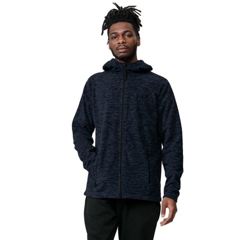 Bluza męska polarowa 4F ciemny granat melanż H4Z22 PLM351 30M Bluza męska polarowa 4F ciemny granat melanż H4Z22 PLM351 30M