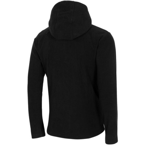 Bluza męska polarowa 4F głęboka czerń H4Z22 PLM351 20S Bluza męska polarowa 4F głęboka czerń H4Z22 PLM351 20S