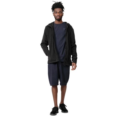 Bluza męska polarowa 4F głęboka czerń H4Z22 PLM351 20S Bluza męska polarowa 4F głęboka czerń H4Z22 PLM351 20S