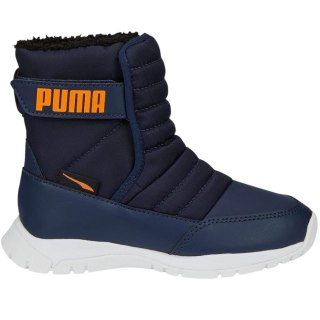 Buty dla dzieci Puma Nieve WTR AC PS granatowe 380745 06