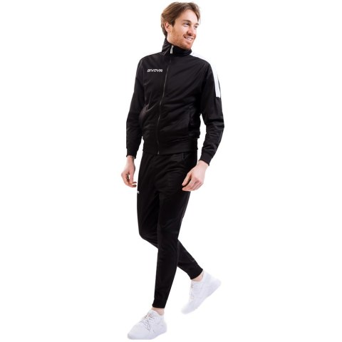 Dres Givova Tuta Revolution czarno-biały TR033 1003 Dres Givova Tuta Revolution czarno-biały TR033 1003