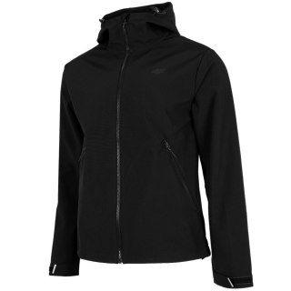 Kurtka męska 4F softshell głęboka czerń H4Z22 SFM001 20S