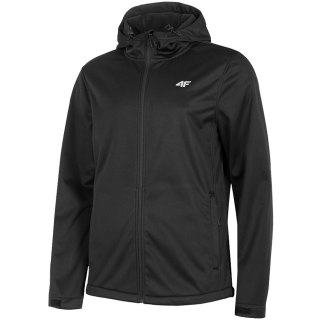 Kurtka męska 4F softshell głęboka czerń H4Z22 SFM350 20S