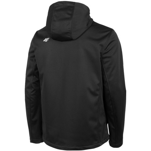 Kurtka męska 4F softshell głęboka czerń H4Z22 SFM350 20S Kurtka męska 4F softshell głęboka czerń H4Z22 SFM350 20S