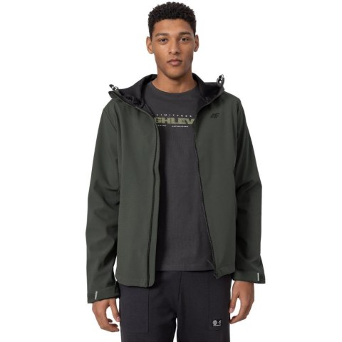 Kurtka męska 4F softshell oliwkowa H4Z22 SFM001 44S Kurtka męska 4F softshell oliwkowa H4Z22 SFM001 44S