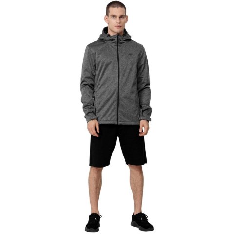Kurtka męska 4F softshell średni szary melanż H4Z22 SFM350 24M Kurtka męska 4F softshell średni szary melanż H4Z22 SFM350 24M
